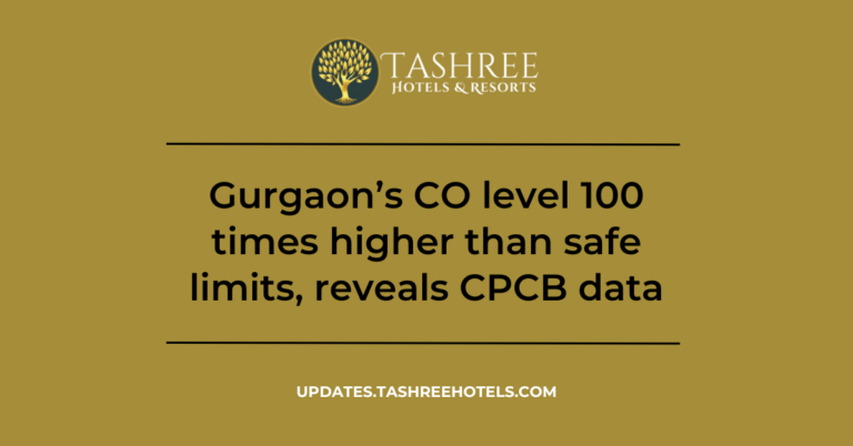 Gurgaon’s CO level 100 times higher than safe limits, reveals CPCB data