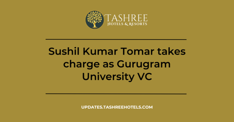 Sushil Kumar Tomar takes charge as Gurugram University VC