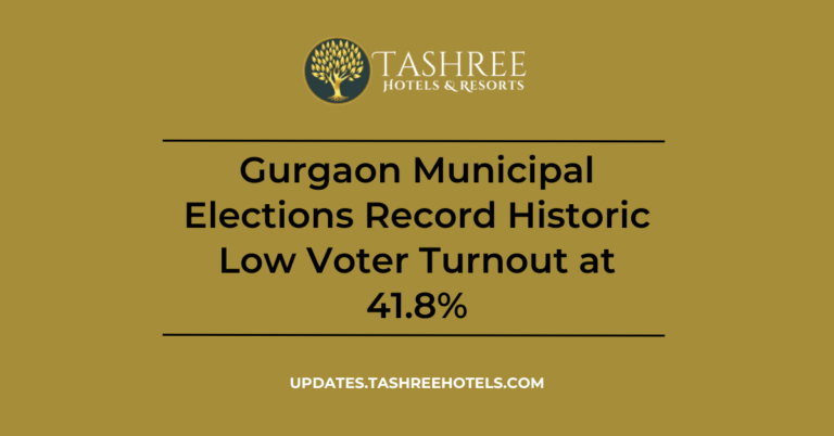 Gurgaon Municipal Elections Record Historic Low Voter Turnout at 41.8%